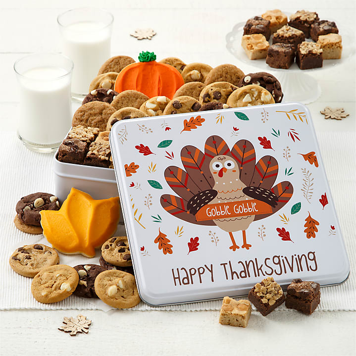 product image for Mrs. Fields Thanksgiving Cookie Tin