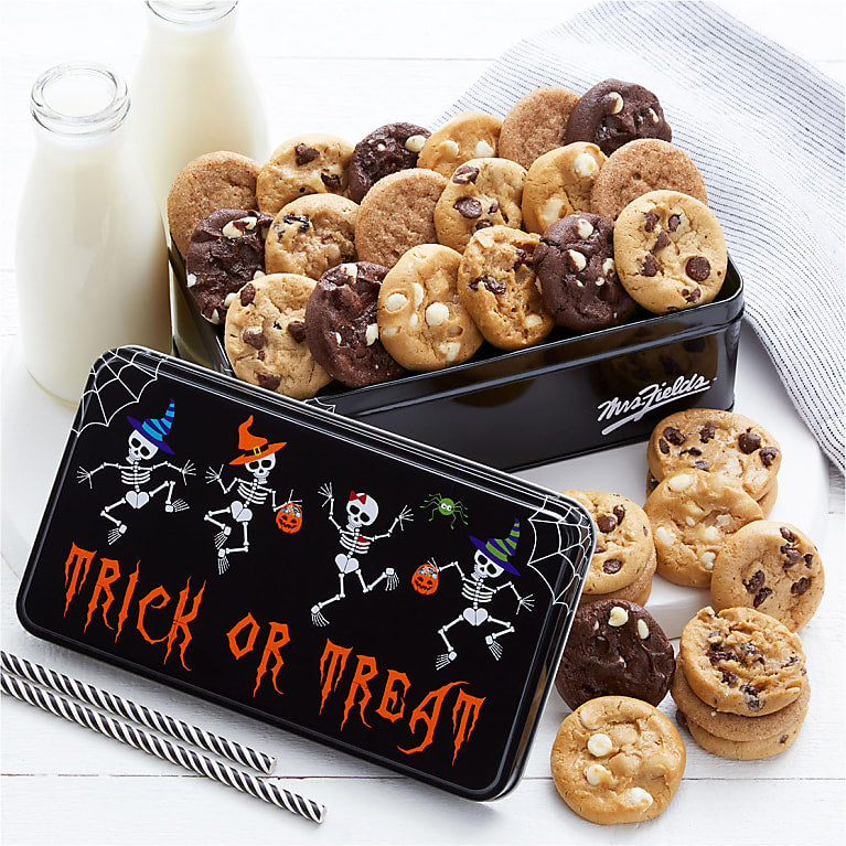 Mrs. Fields Halloween 30 Nibbler Tin