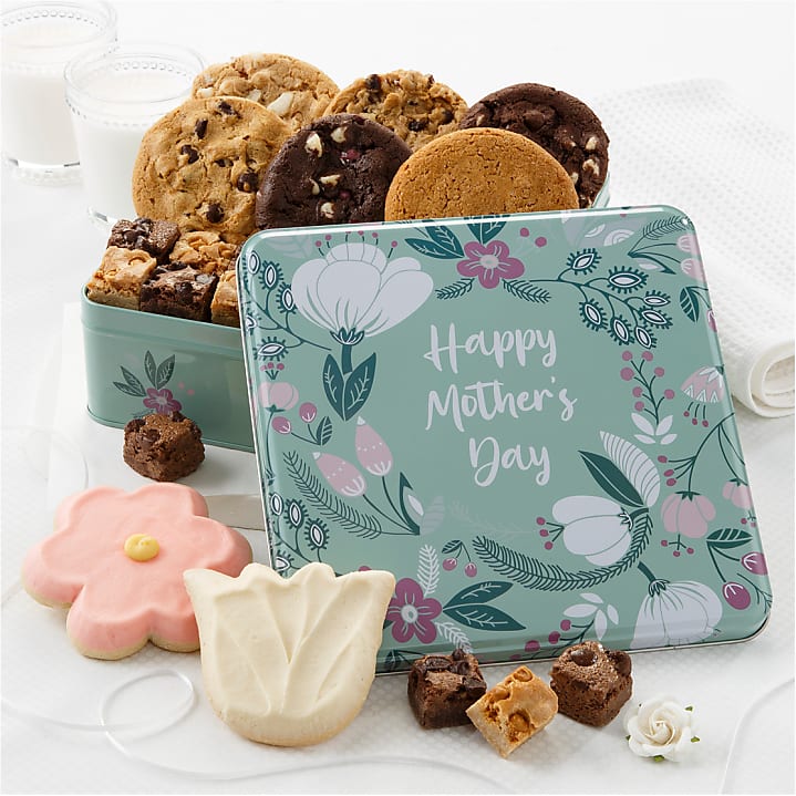 product image for Mrs. Fields Meadow Flowers Medley Tin