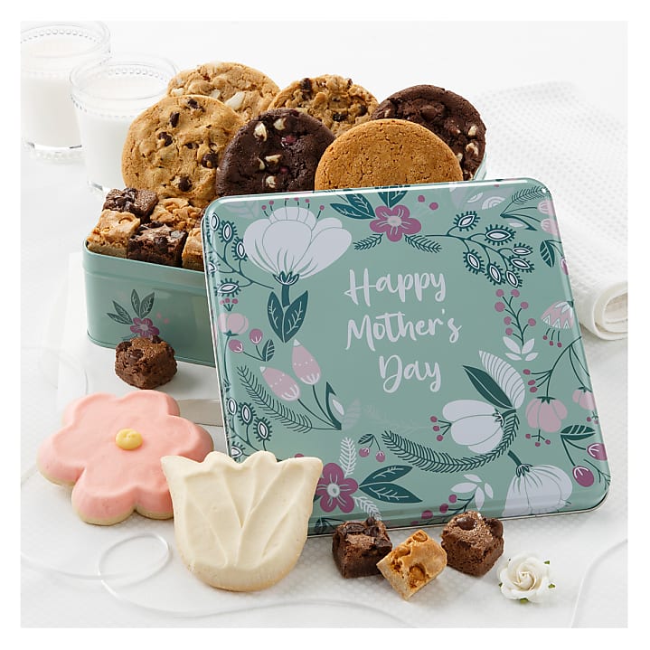 product image for Mrs. Fields Meadow Flowers Medley Tin