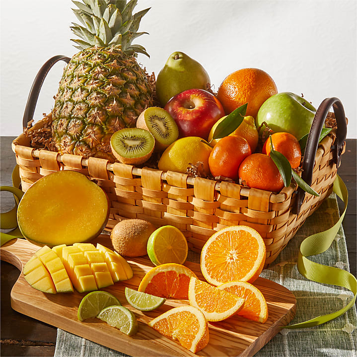 Tropical Fruits Gift Basket