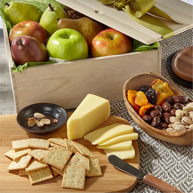 Cheese & Fruit Snack Box - FeelGoodFoodie