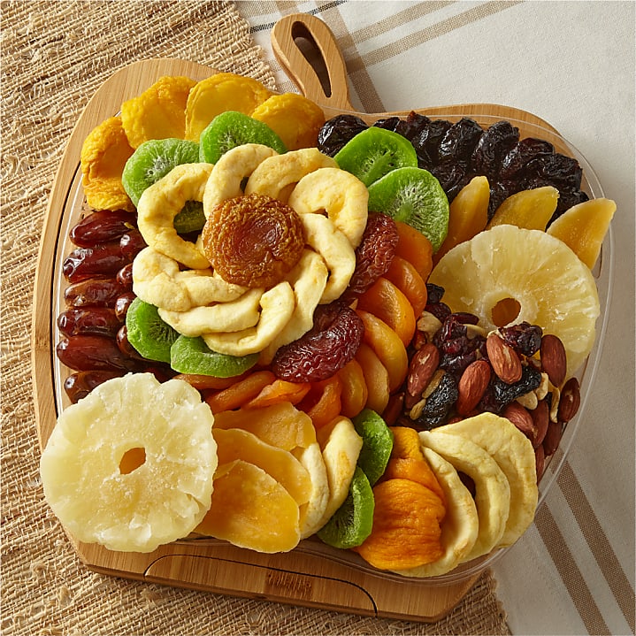 product image for Apple Bamboo Fruit Bowl with Dried Fruit