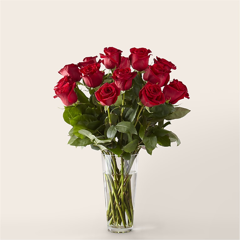 Long Stem Red Rose Bouquet