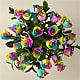 Rainbow Rose Bouquet