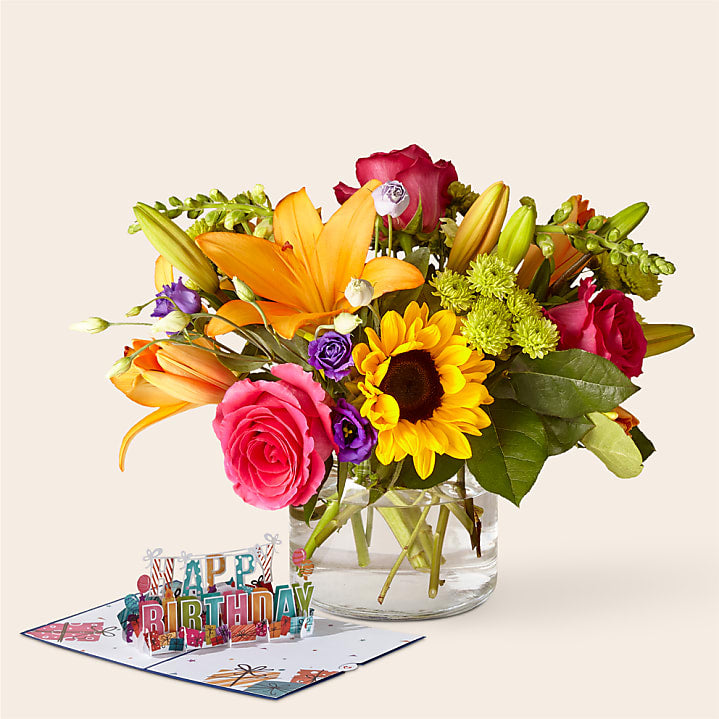 product image for Best Day Bouquet & Lovepop® Birthday Pop-Up Card