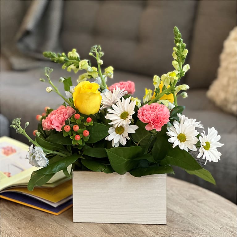 Sun Salutation Box Bouquet