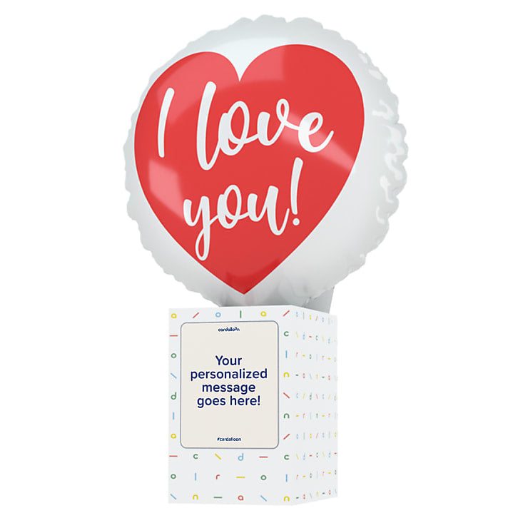 product image for I Love You Cardalloon