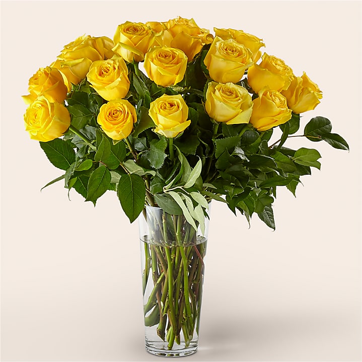 product image for Long Stem Yellow Rose Bouquet