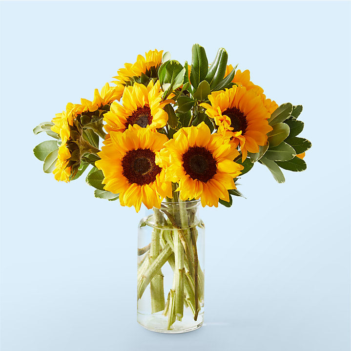 Honey Bee Sunflower Bouquet