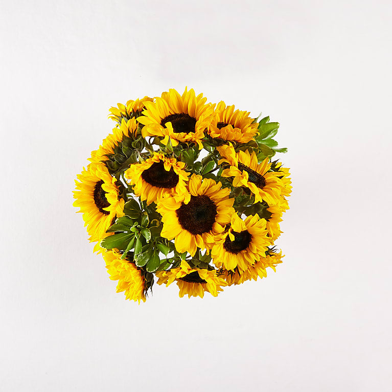 Honey Bee Sunflower Bouquet