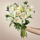 Vision in Ivory Rose and Calla Lily Bouquet