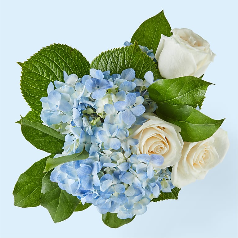 Sky Blue Delight Bouquet