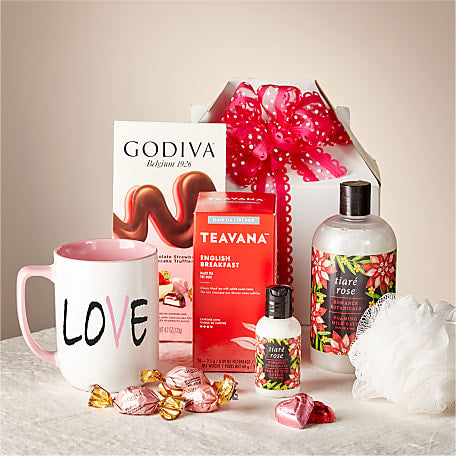 Love & Rose Valentine Spa Gift Set