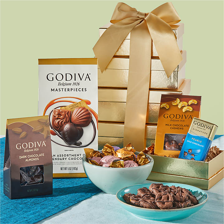 product image for Golden Godiva® Treats Tower