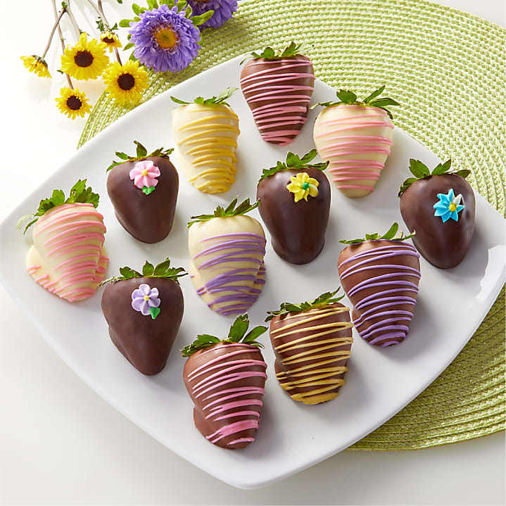 Happy Birthday Belgian Chocolate Covered Berry-Gram®