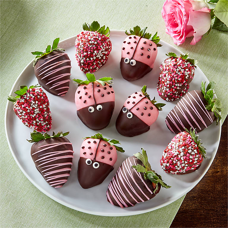 Love Bug Belgian Chocolate Covered Strawberries