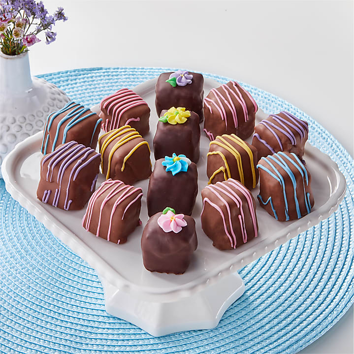 product image for Springtime Chocolate-Covered Cheesecake Bites