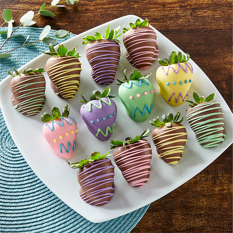 Easter Egg Chocolate Covered Strawberries