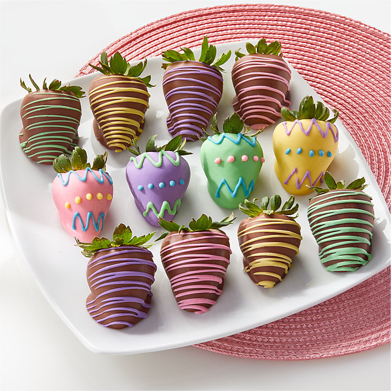 Spring Chocolate Covered Strawberries