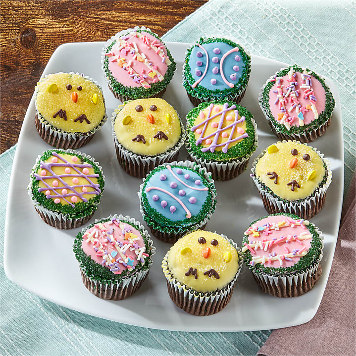product image for Easter Greetings Chocolate Covered Cupcakes