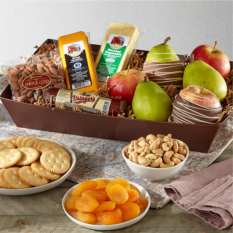 Fruit and Snacks Gift Tray