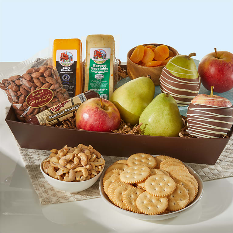 Fruit and Snacks Gift Tray