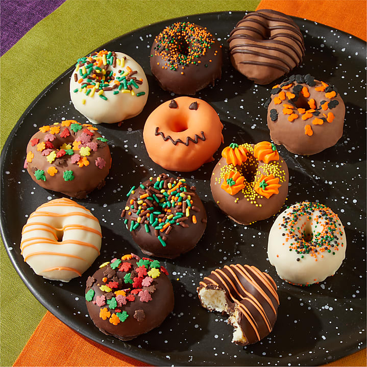 product image for Belgian Fall Mini Chocolate Donuts