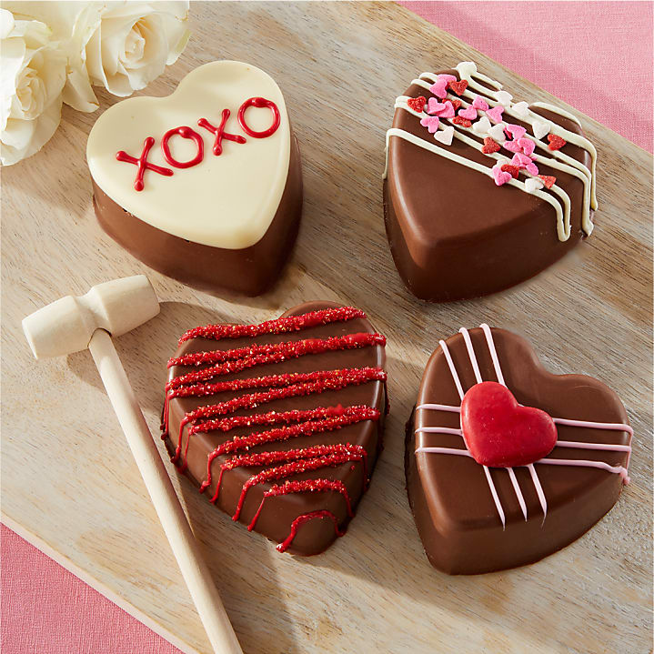 product image for Belgian Chocolate Breakable Hearts