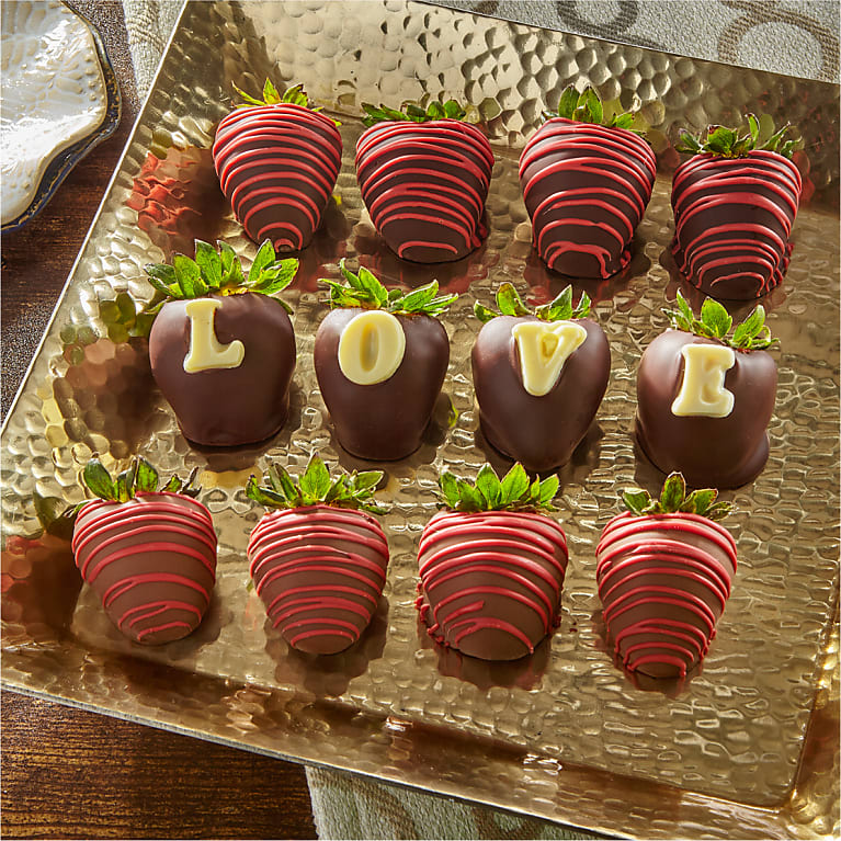 Love Belgian Chocolate Covered Strawberries