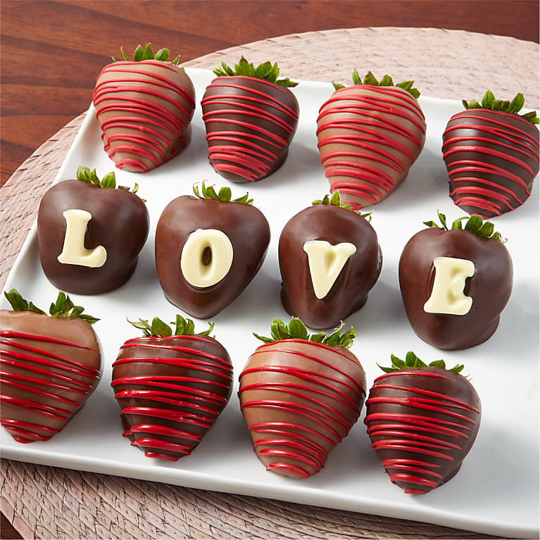 Love Letter Chocolate-Covered Strawberries