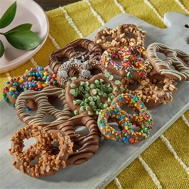 product image for Celebration Belgian Chocolate Covered Pretzel Twists