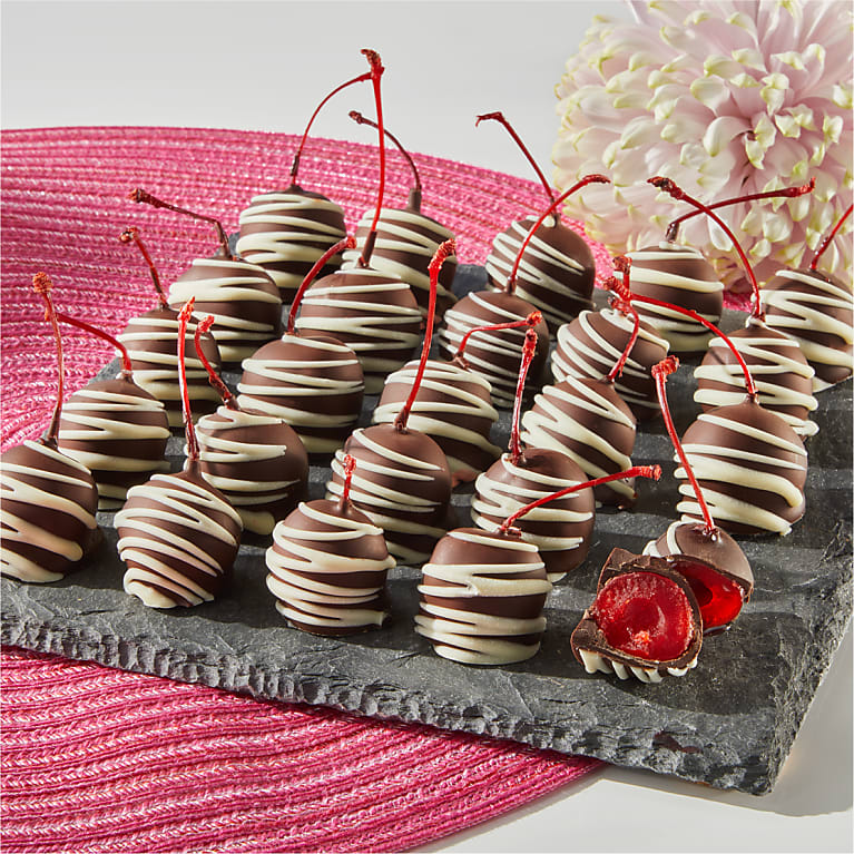 Classic Belgian Chocolate Covered Maraschino Cherries