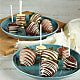 Belgian Chocolate–Dipped Strawberries & Cheesecake Pops