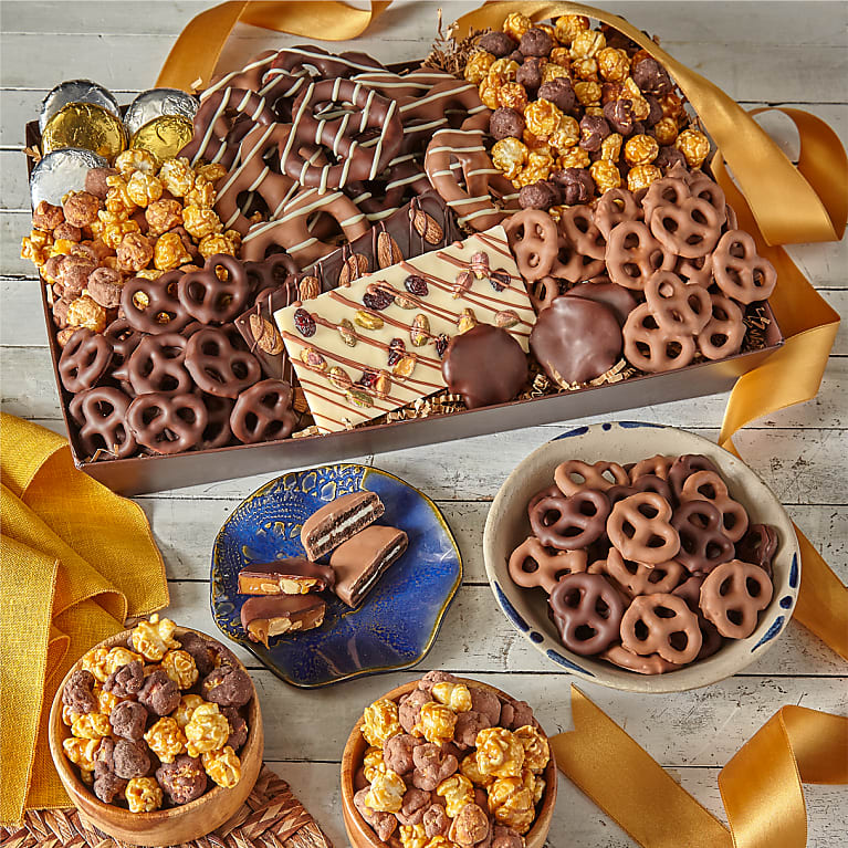 Sweet Tooth Belgian Chocolate–Dipped Treat Tray