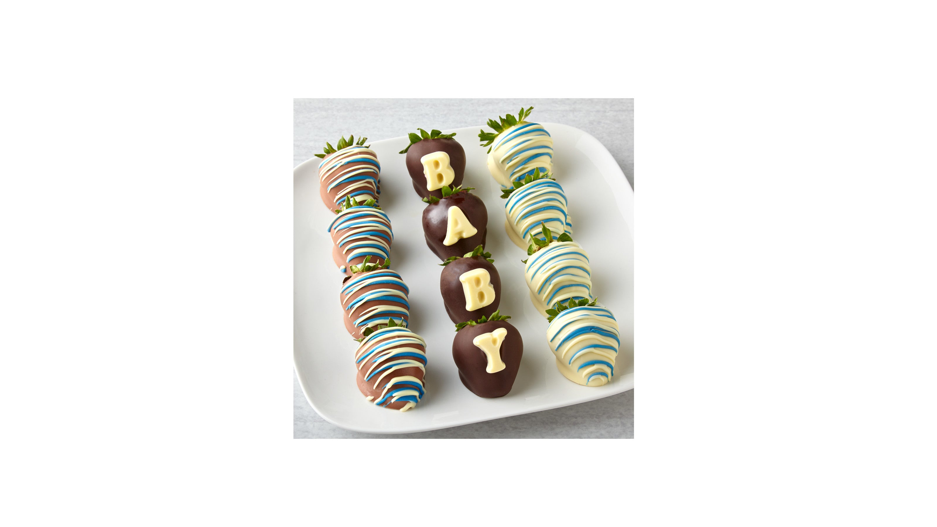 product image for New Baby Blue Belgian Chocolate Covered Strawberries
