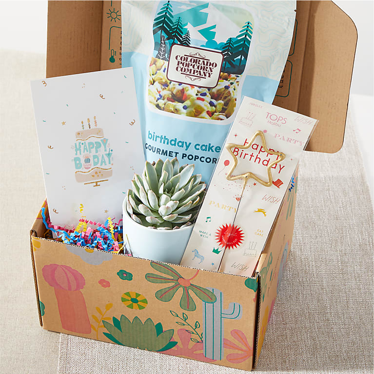 Happy Birthday Succulent Gift Box