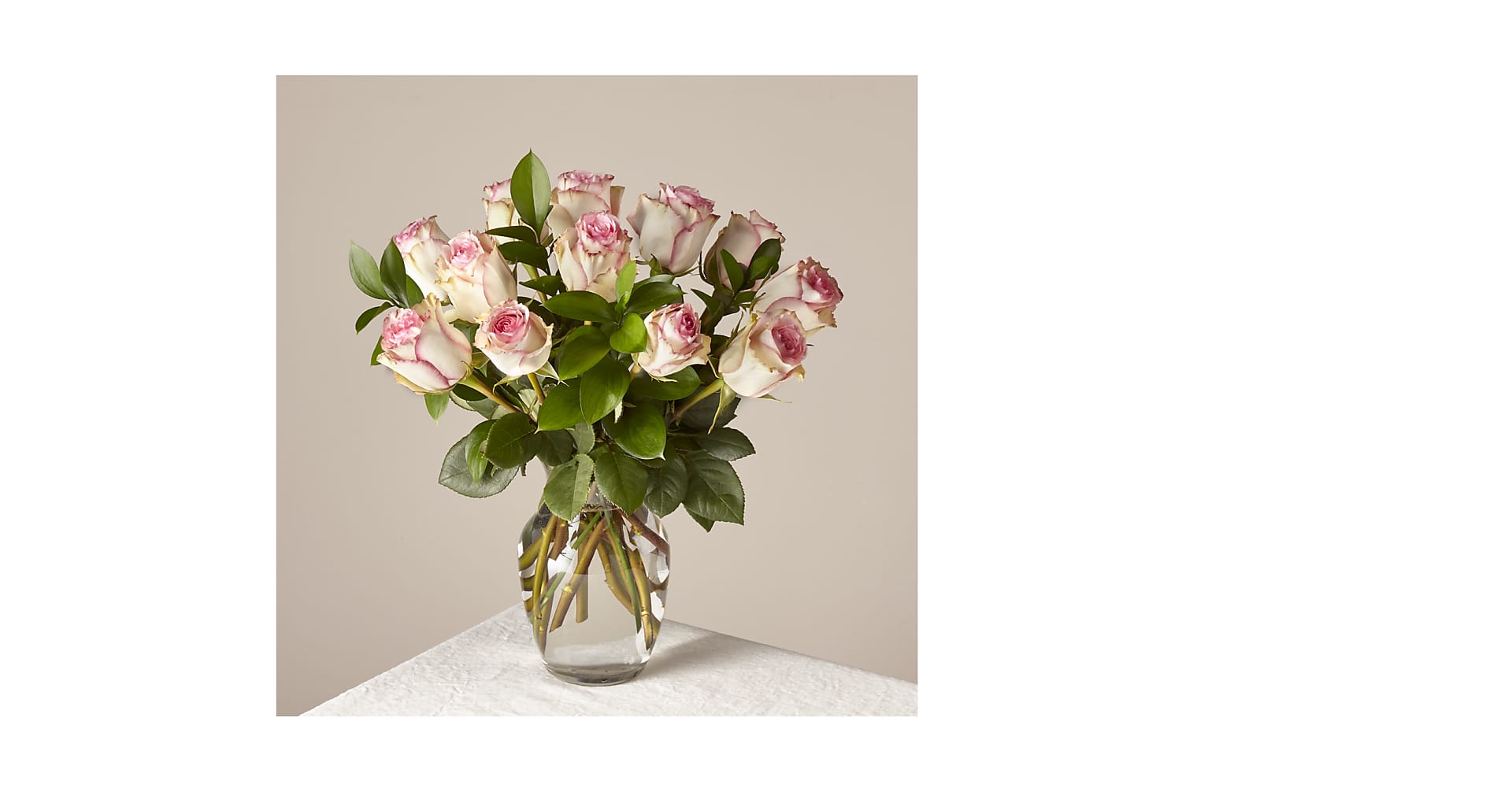 Pink Champagne Rose Bouquet