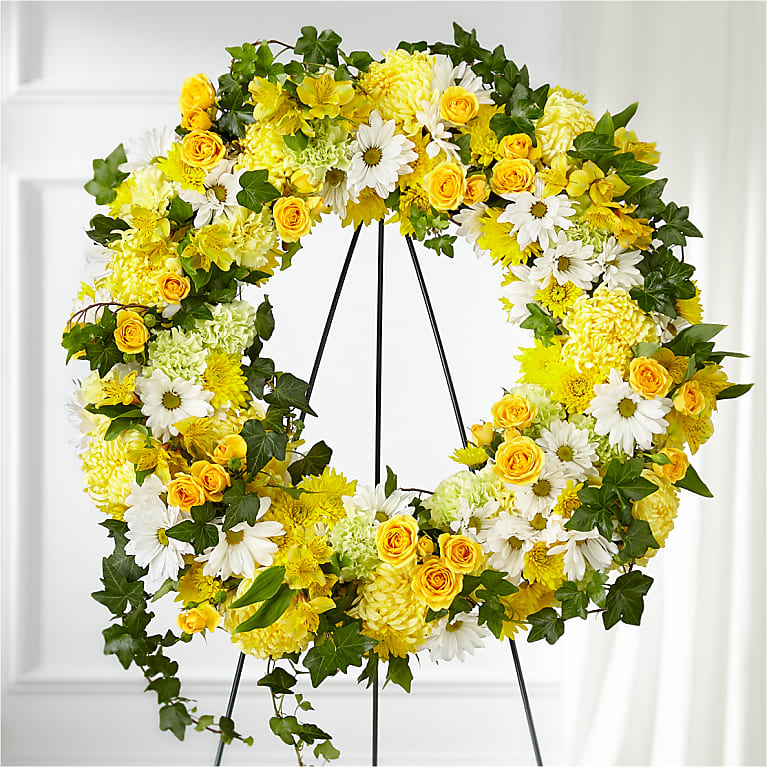 FTD Wreath of Remembrance  Pesches Flowers & Garden Center