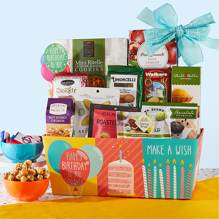 Happy Birthday Gift Basket