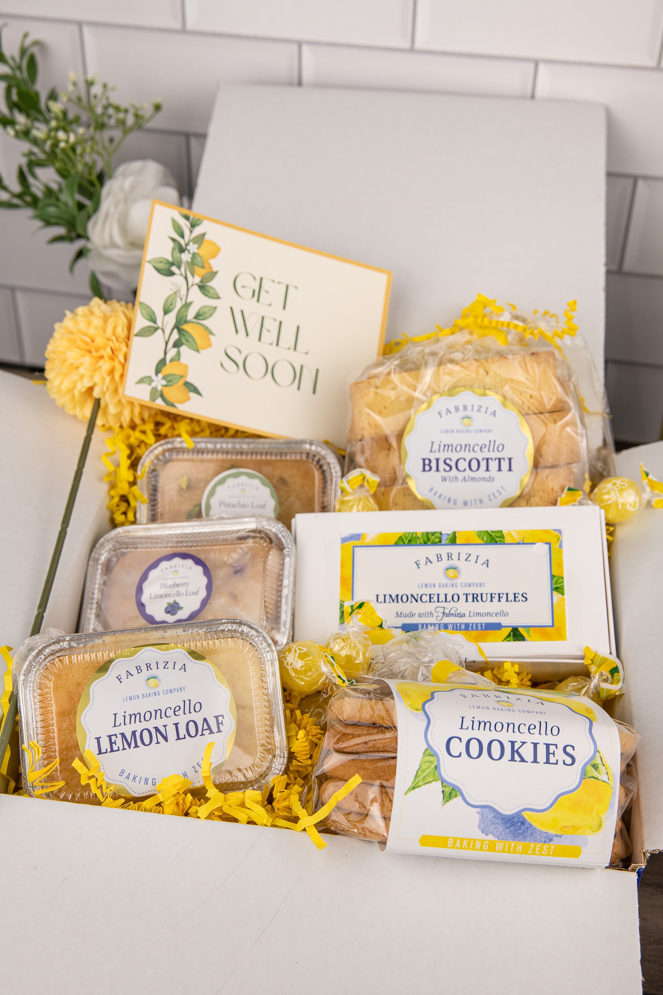 Fabrizia Get Well / Sympathy Gift Box – Fabrizia Lemon Baking Company
