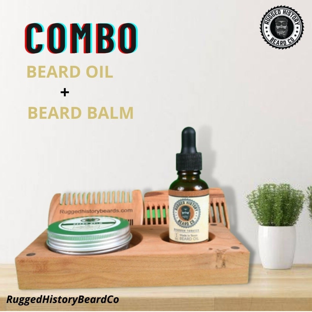 3 item combo - Rugged History Beard | Bartpflege-Sets