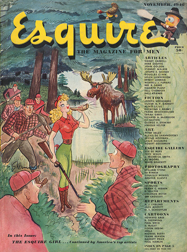 Esquire Men's Magazine from the 1930s