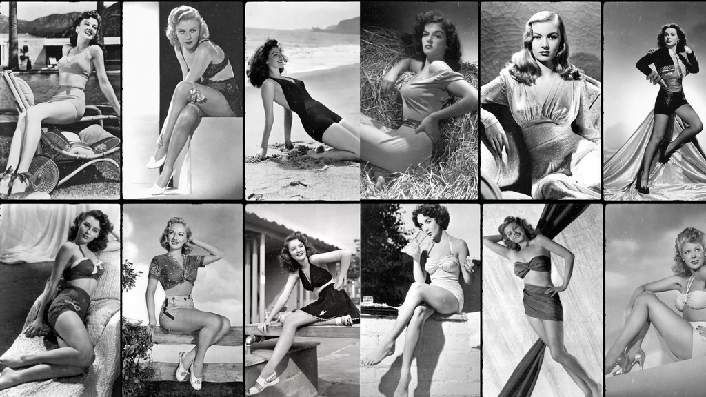 1940s Hollywood Pin-Up Girls