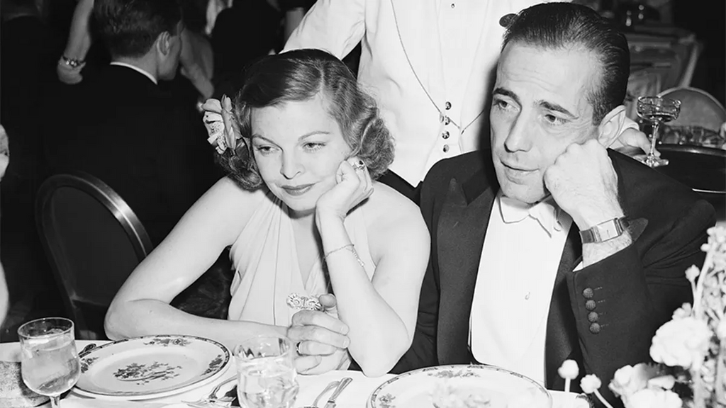 Humphrey Bogart with at the time wife Mayo Methot
