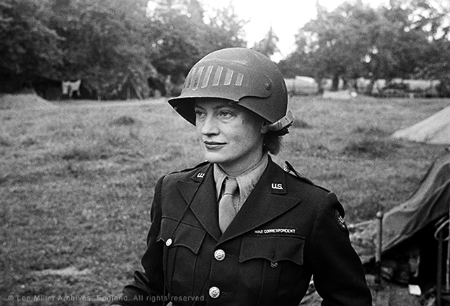 Lee Miller in Normandy