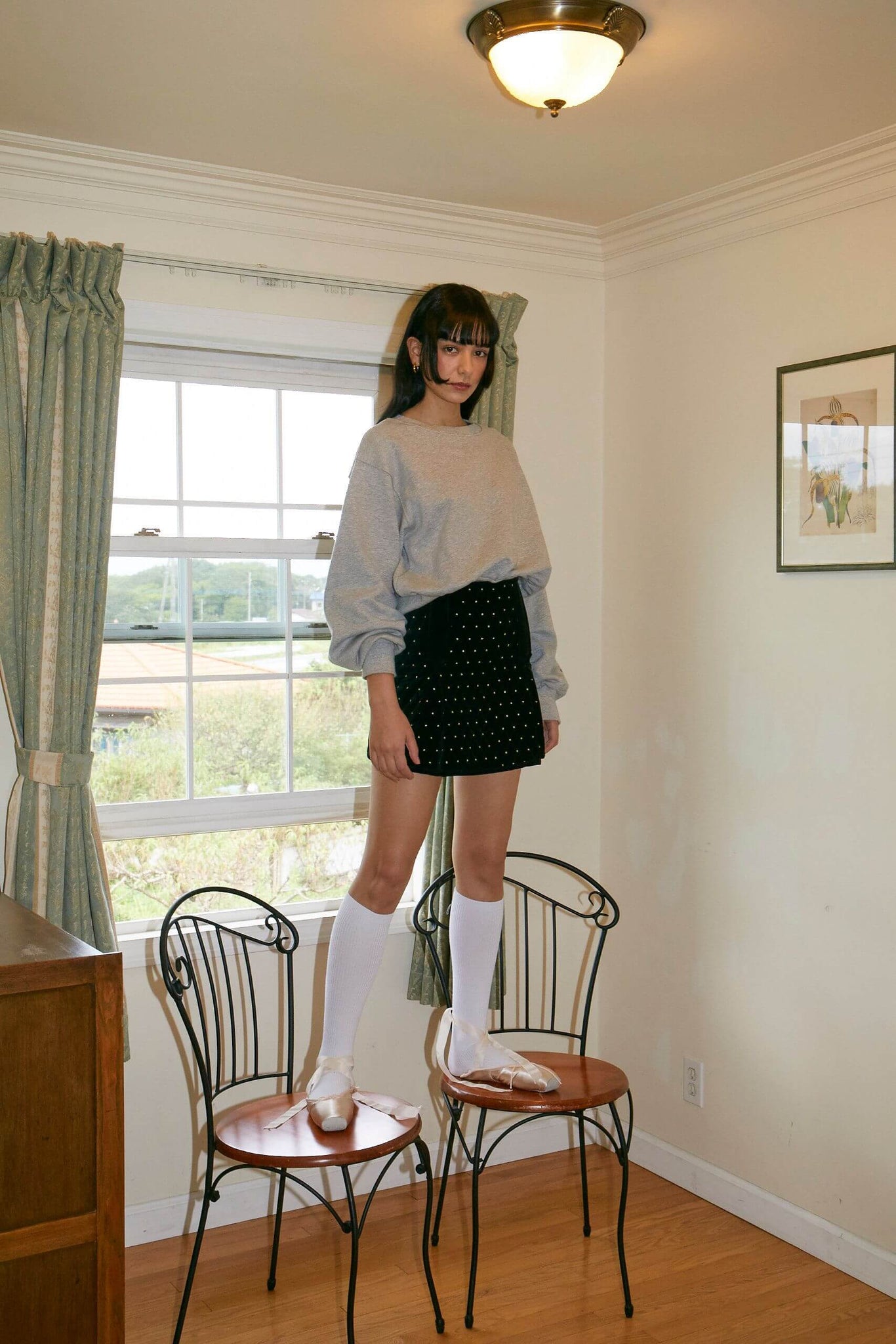 送料無料限定セール中 Bibiy. ODETTE PLEATED SKIRT フレンチガーリー