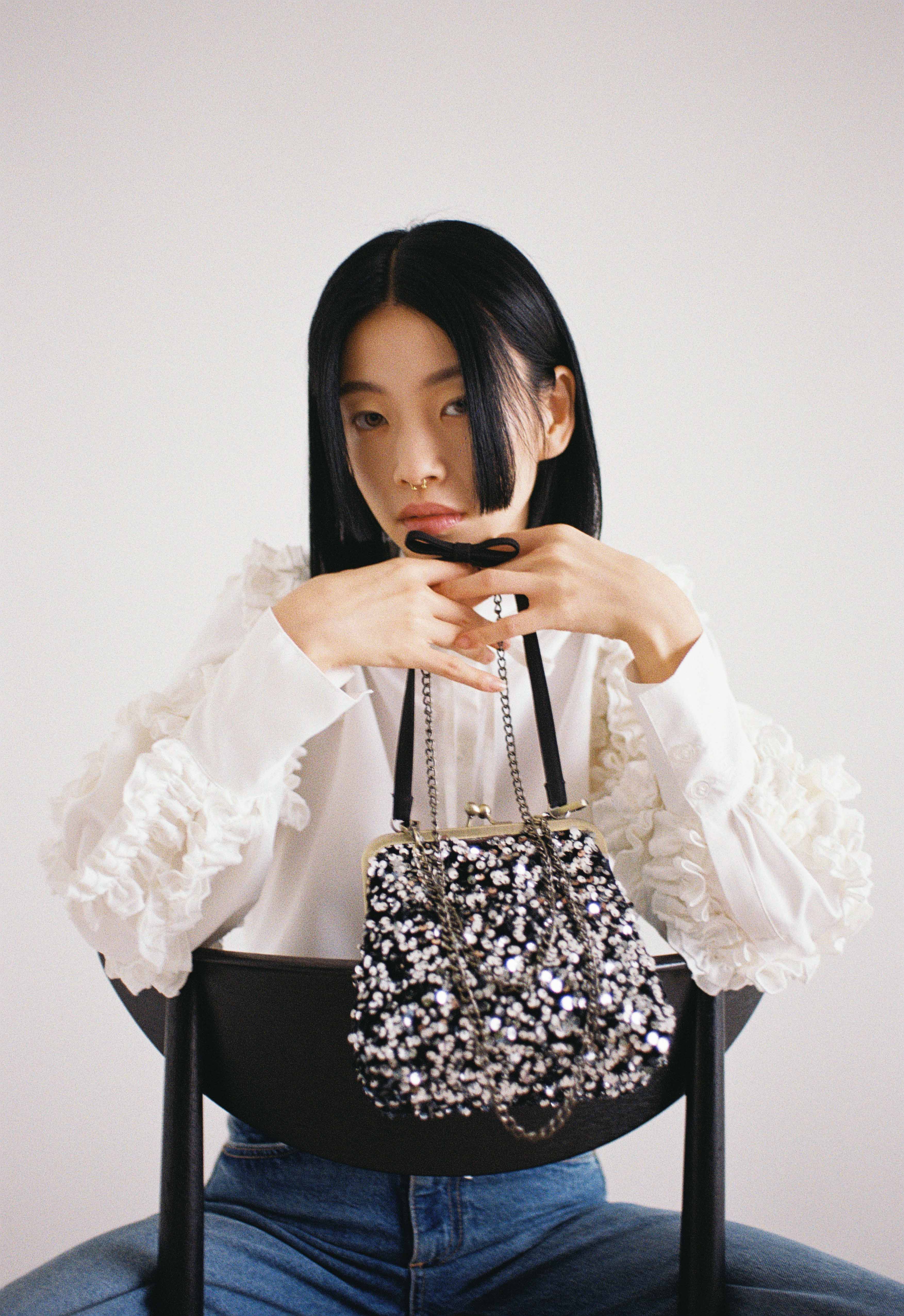 ご予約品】 GLITTER ODETTE BIBIY BAG ショルダーバッグ グリッター