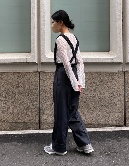 bibiy. BELLA SUSPENDER PANTS - カジュアルパンツ