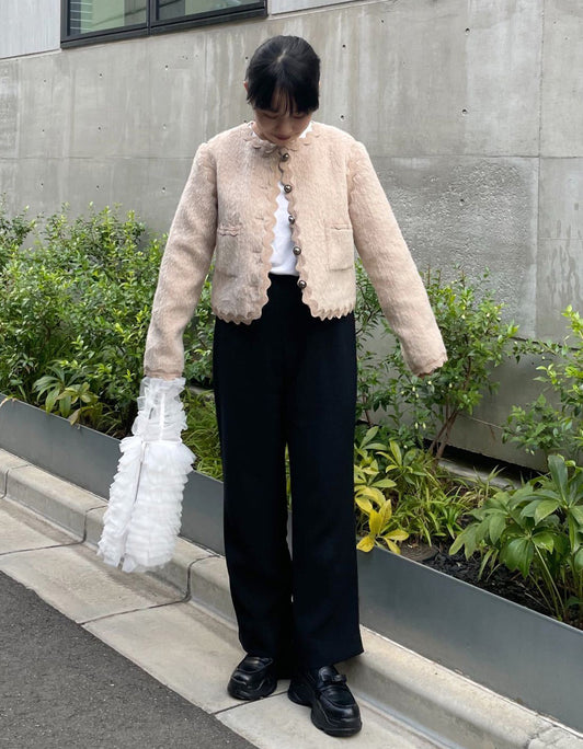 Bibiy LUCIA FUR CARDIGAN カーディガンmachatt